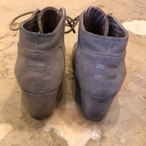 Toms |🍂wedge booties - Picture 5 of 7